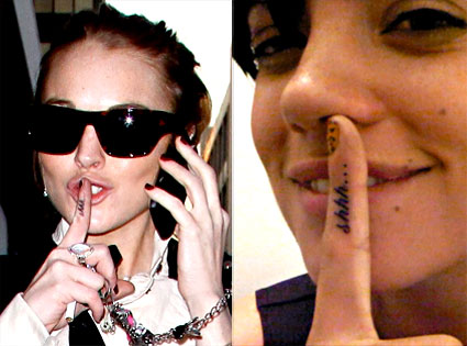 Lindsay Lohan, Lily Allen Lindsay Lohan, Lily Allen